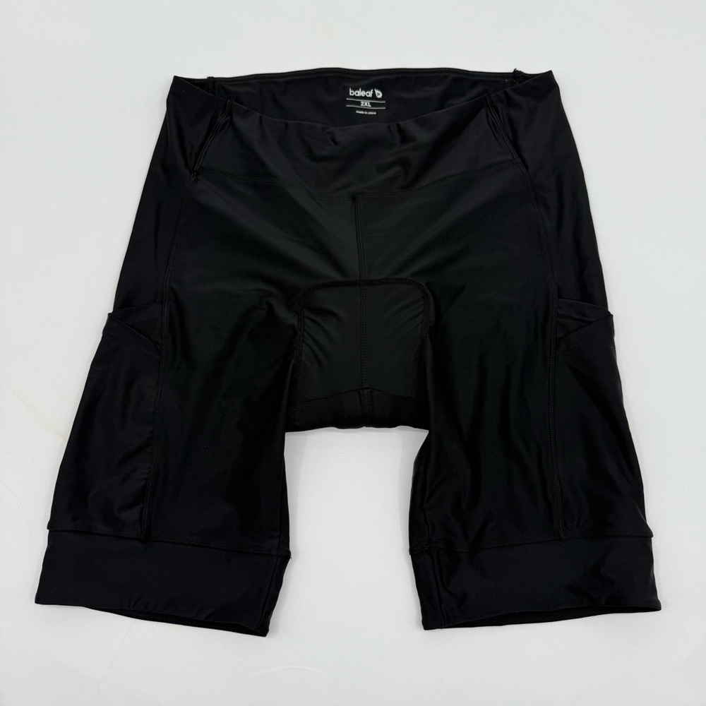 Baleaf Cycling Shorts Size 2X Black Padded‎ Minimal Wear Excellent Condition